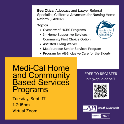 Elder Care Taskforce Webinar: Medi-Cal Home and Community Based ...